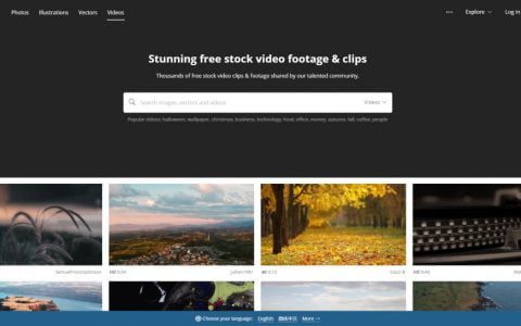 免費(fèi)視頻素材資源大全，不信你不收藏