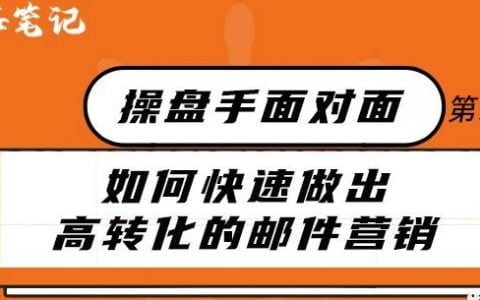 如何做出高轉化的EDM郵件營銷丨出海筆記操盤手面對面28期精華